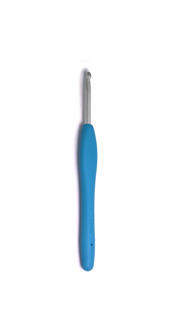 AGULHA CROCHE EMBORRACHADA 4,5MM