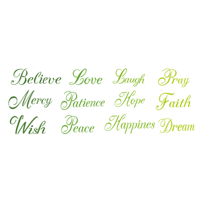 STENCIL 330X140MM 30000 - 1237 DESEJOS