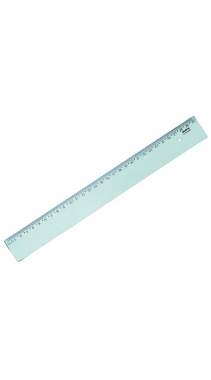RÉGUA PLÁSTICA 30CM VERDE WALEU