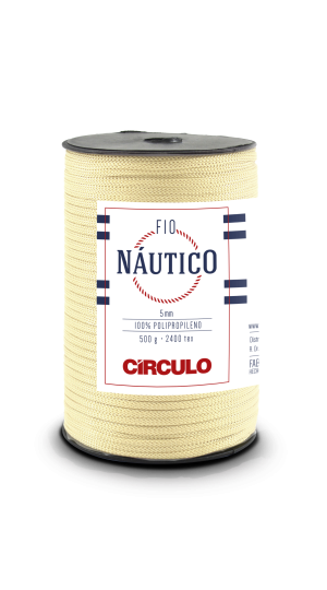 FIO NÁUTICO CIRCULO COR 7684 - PORCELANA