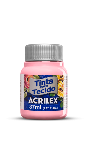 TINTA TECIDO ROSA INGLESA 636 ACRILEX