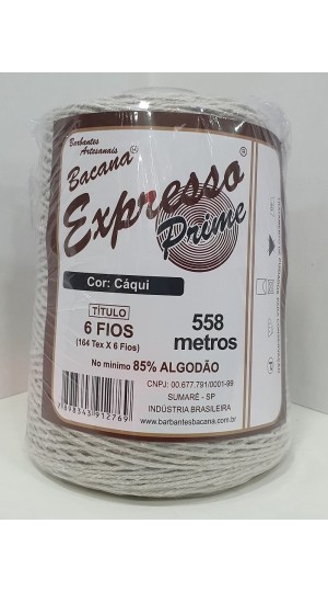 BARBANTE EXPRESSO CÁQUI 6 FIOS 600G.