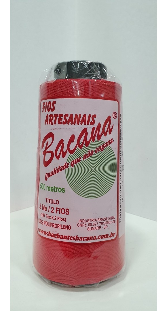 LINHA BACANA 010 VERMELHO