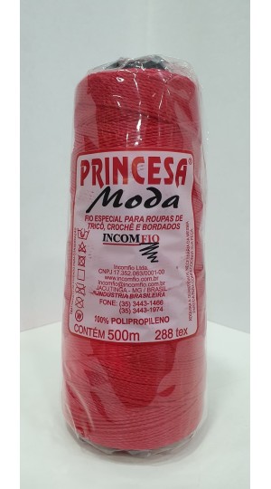 LINHA PRINCESA MODA 13 VERMELHO
