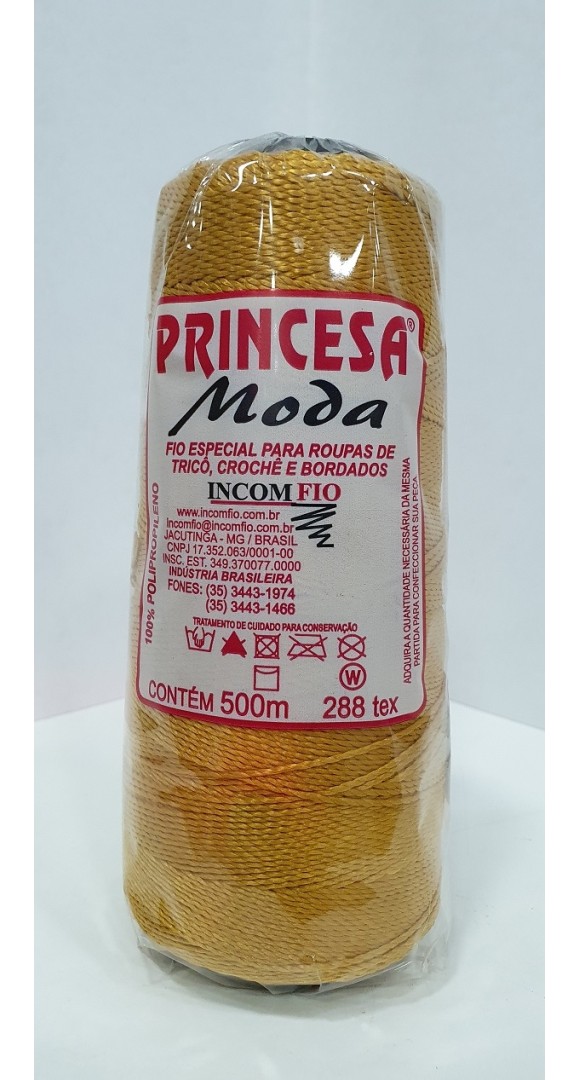 LINHA PRINCESA MODA 38 DOURADO
