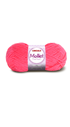 LÃ MOLLET 100G. ROSA NEON 784