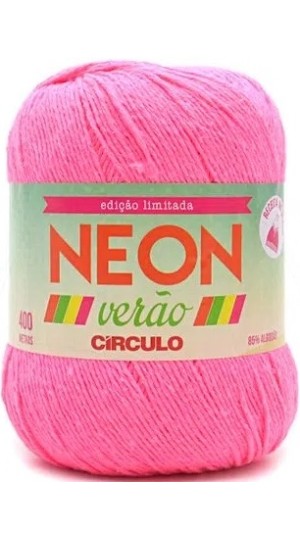 FIO NEON VERÃO 406M. PINK NEON 6372