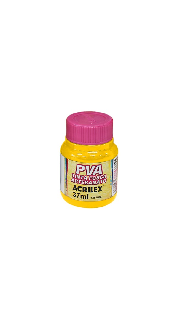 TINTA PVA FOSCA ARTESANATO AMARELO OURO 505