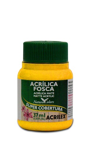 TINTA ACRILICA FOSCA AMARELO OURO 505