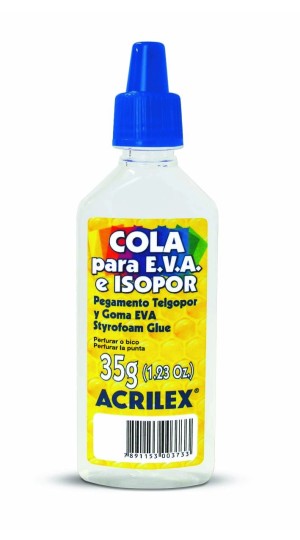COLA ISOPOR E EVA 35G. ACRILEX