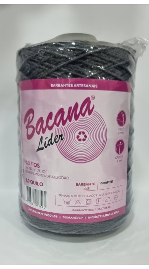 BARBANTE LIDER GRAFITE 8 FIOS 1,0KG.