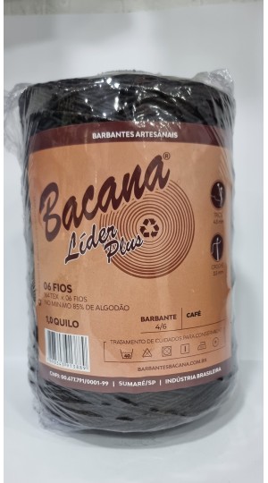 BARBANTE LIDER PLUS CAFÉ 6 FIOS 1,0KG.