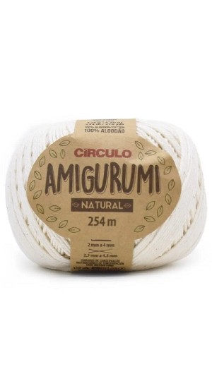 FIO AMIGURUMI 254M. NATURAL 20