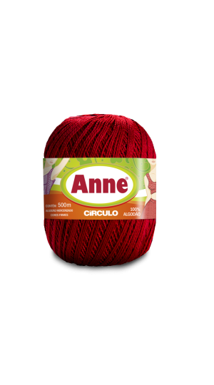 LINHA ANNE 500M. VERMELHO CIRCULO 3402