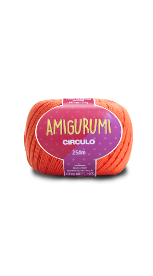 FIO AMIGURUMI 254M. 4448 TIJOLO