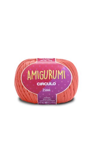 FIO AMIGURUMI 254M. LARANJA 4456